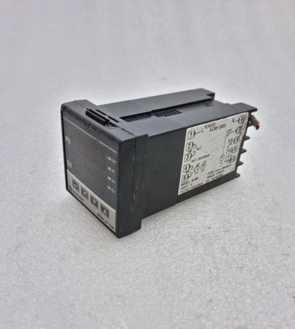 UNITECH UT1148 DIGITAL TEMPERATURE CONTROLLER AC85-265V AI-400 UT1148